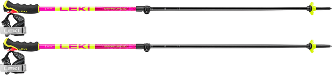 Sjezdové hole LEKI Spitfire Vario 3D Pink - 2025/26