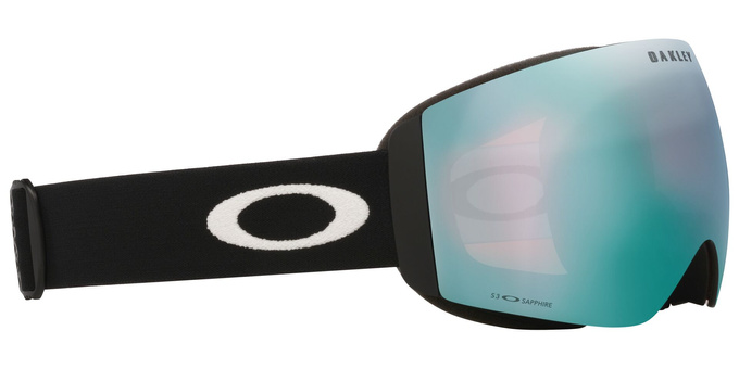 Lyžařské brýle Oakley Flight Deck Pro M Matte Black/Prizm Snow Sapphire Iridium + Additional lens Prizm Snow Iced Iridium - 2025/26