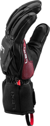Lyžařské rukavice LEKI Griffin Pro 3D Black/Red - 2025/26