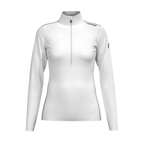 Mikina HEAD Race Midlayer Women White - 2025/26
