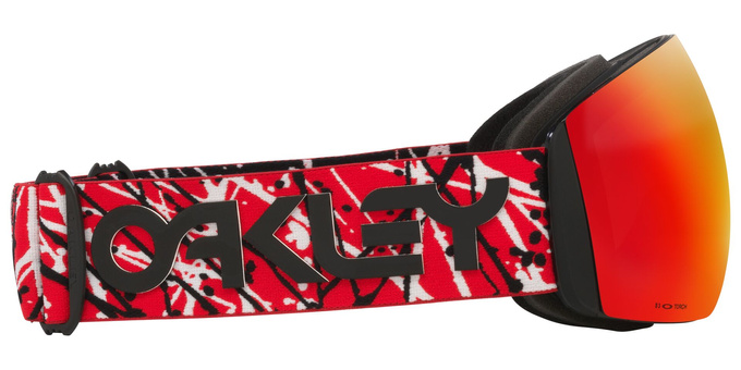 Lyžařské brýle Oakley Flight Deck L Red Eddie/Prizm Snow Torch Iridium - 2025/26