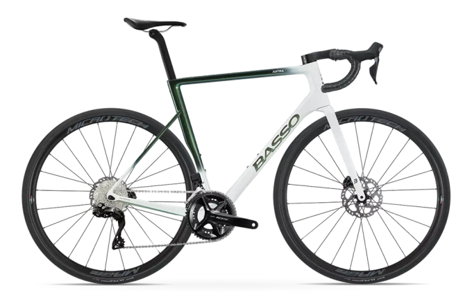 Silniční Kolo Basso Astra 105 Di2 Pop Green/Microtech Mr Lite - 2023