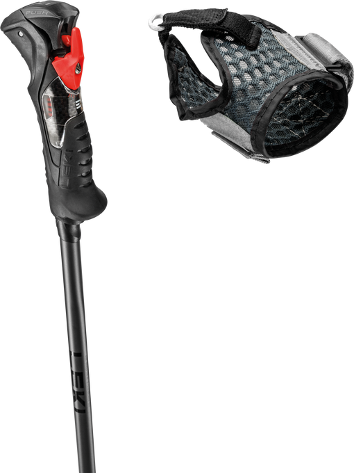 Sjezdové hole LEKI Airfoil 3D Black/Dark Anthracite - 2025/26