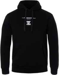 Mikina ENERGIAPURA Sweatshirt With Hood Lucan Black - 2023/24