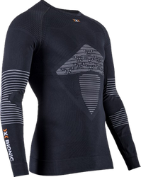 Funkčné tričko X-bionic Energizer 4.0 Shirt LG SL Men Opal Black/Arctic White - 2024/25