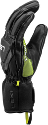 Lyžařské rukavice LEKI Griffin Pro 3D Black/Neon - 2025/26