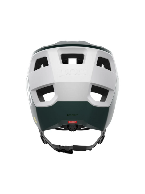 Cyklistická helma POC Kortal Race MIPS Pargasite Green Matt/Hydrogen White Matt - 2025