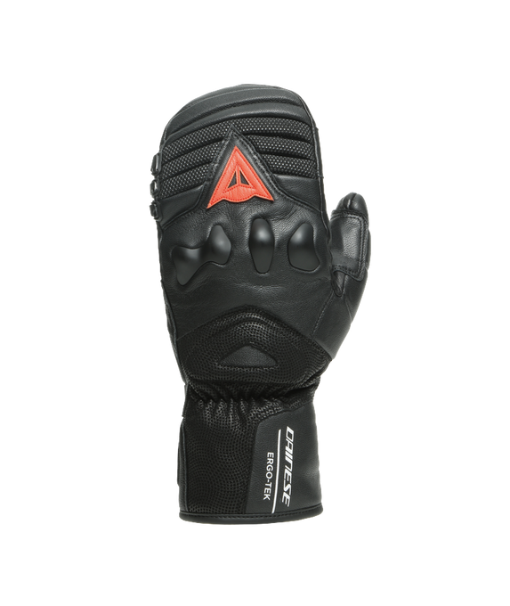 Lyžařské rukavice DAINESE HP Ergotek PRO Mitten Gloves Stretch Limo/High Risk Red - 2025/26