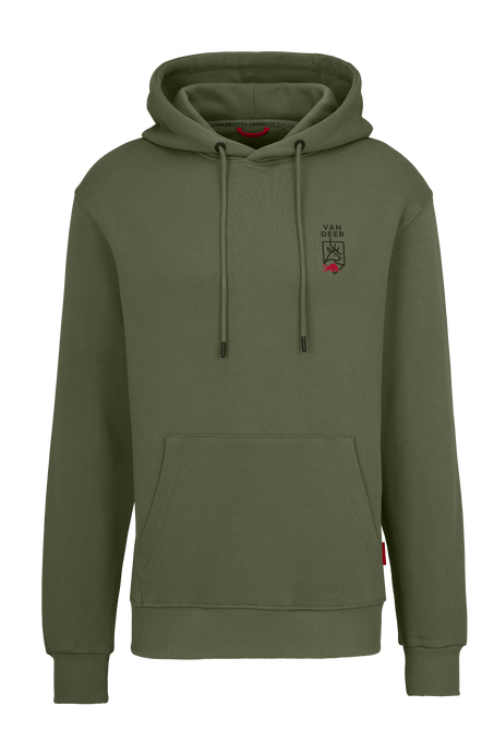 Mikina s kapucí Van Deer Essential Hoodie Khaki - 2025/26