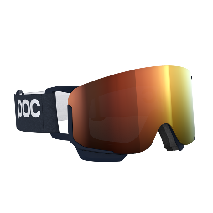 Lyžařské brýle POC Nexal Mid Apatite Navy/Partly Sunny Orange - 2025/26
