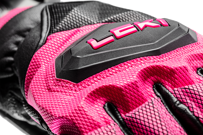 Lyžařské rukavice LEKI WCR Venom 3D Junior Pink - 2025/26