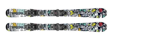 Zjazdové lyže HEAD Monster Easy JRS (107/117) + JRS 4.5 GW CA - 2025/26