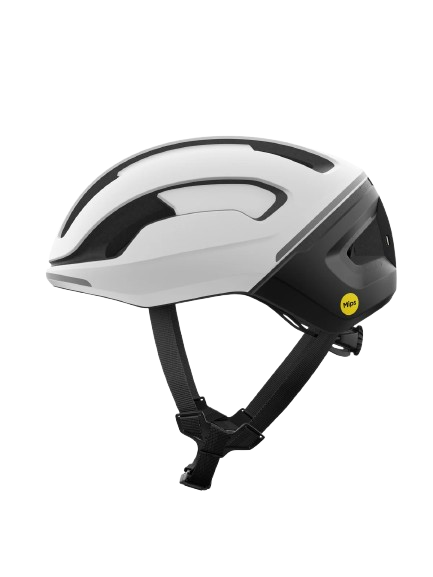 Cyklistická helma POC Omne Beacon MIPS Hydrogen White Matt/Uranium Black Matt - 2025