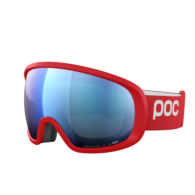 Lyžařské brýle POC Fovea Prismane Red/Partly Sunny Blue - 2025/26