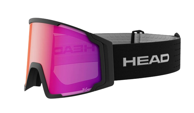 Lyžařské brýle HEAD Neves PRO 5K Red/Black - 2025/26