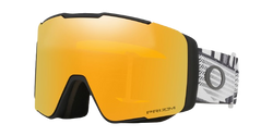 Lyžařské brýle Oakley Line Miner Pro L Black Forge/Prizm 24K Iridium + Additional lens Prizm Snow Sage Gold Iridium - 2025/26