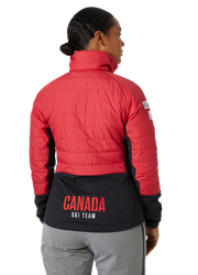 Péřová bunda Helly Hansen World Cup Insulator Jacket Red - 2023/24