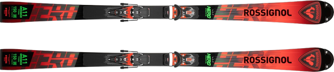 Sjezdové lyže Rossignol Hero Athlete SL 150 cm R22 + Spx 12 Rockerace GW Hot Red - 2025/26