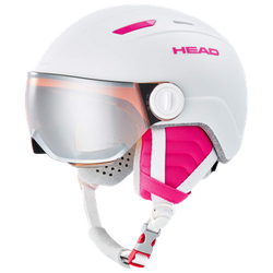 Lyžařská helma HEAD Maja Visor White - 2025/26