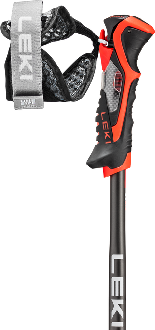 Sjezdové hole LEKI Airfoil 3D Black/Red - 2025/26