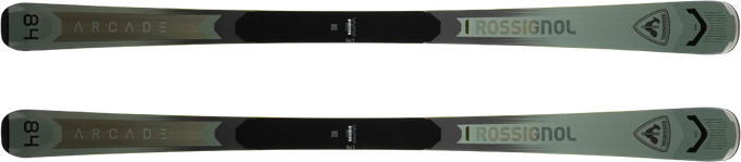 Sjezdové lyže Rossignol Arcade 84 Konect + Spx 12 Konect GW B90 Black Yellow - 2025/26