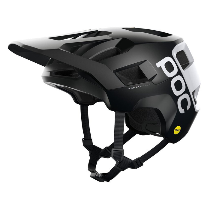 Cyklistická helma POC Kortal Race MIPS Uranium Black Matt/Hydrogen White - 2025