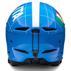 Lyžařská helma Briko Slalom 2.0 Italia Shiny Blue/White - 2025/26