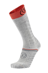 Lyžařské ponožky Sidas Ski Merino Performance Light Grey/Coral - 2025/26
