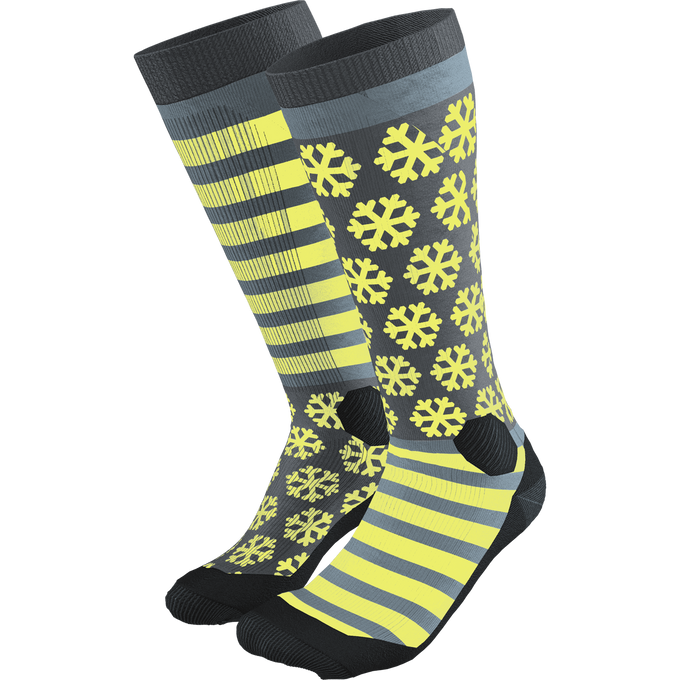 Lyžařské ponožky Dynafit FT Graphic Socks Smoke Blue - 2025/26