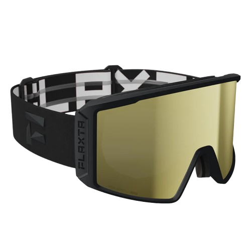 Lyžařské brýle Flaxta Evoke Black/Gold - 2025/26
