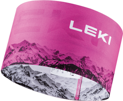 Čelenka LEKI XC Headband neonpink-white - 2023