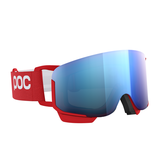 Lyžařské brýle POC Nexal Mid Prismane Red/Partly Sunny Blue - 2025/26