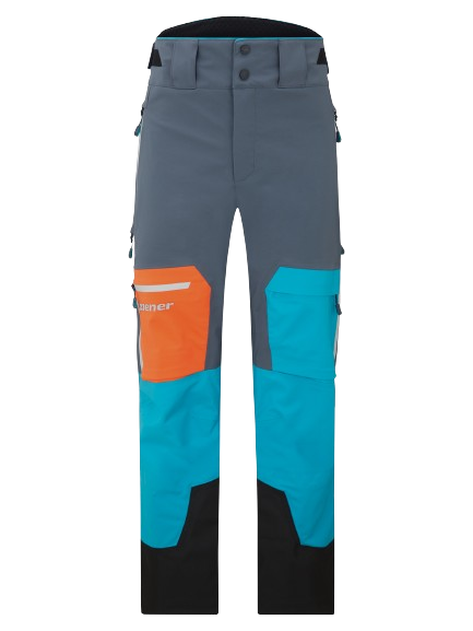 Lyžařské kalhoty Ziener Tewes Full-Zip Junior Teamwear Carribean Ombre - 2024/25