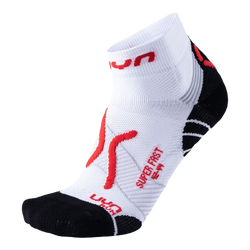 Běžecké ponožky UYN Man Run Super Fast Socks White/Red