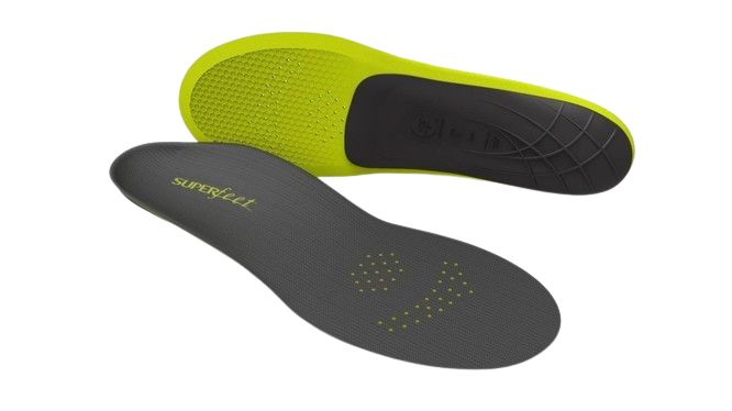 Vložky do topánok Superfeet Active Support Low Arch (Carbon)