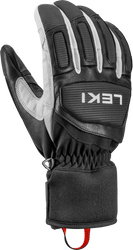 Lyžařské rukavice LEKI Griffin Pro Zero Black/White - 2025/26