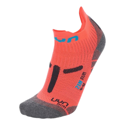 Outdoorové ponožky UYN Woman Run 2in Socks Coral Fluo/Anthracite
