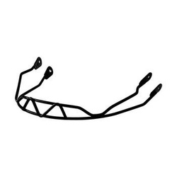 Chránič čelisti Shred Hard-Ear Chin Guard Black - 2025/26