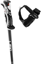 Sjezdové hole LEKI Bold Lite S Black/Red - 2025/26