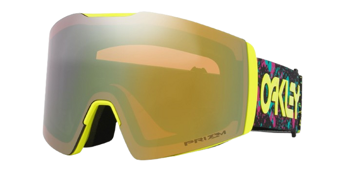 Lyžařské brýle Oakley Fall Line L Jaxon Black/Prizm Prizm Snow Sage Gold Iridium - 2025/26