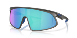 Sluneční brýle OAKLEY RSLV Matte Grey Smoke Frame/Prizm Sapphire  Lenses