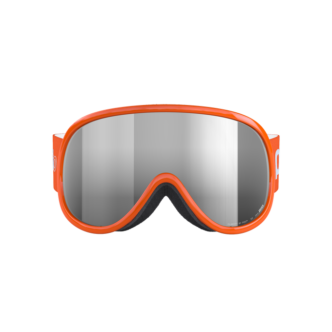 Lyžařské brýle POC Pocito Retina Fluorescent Orange/Partly Sunny Silver - 2025/26