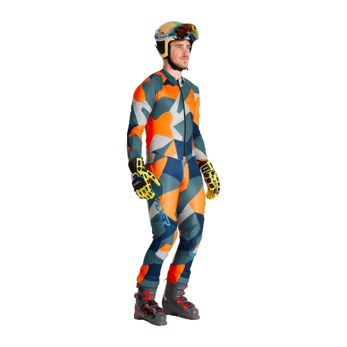 Lyžařská kombinéza Spyder Performance Gs Race Suit Orange Shock - 2024/25