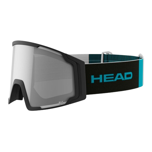 Lyžařské brýle HEAD Neves PRO 5K Race Chrome/RD + náhradní zorníky - 2025/26