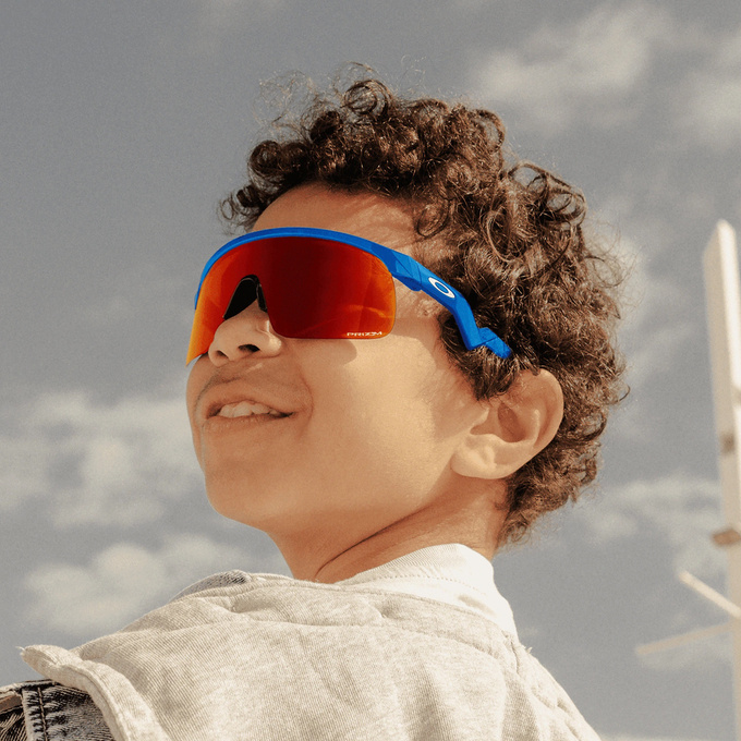 Sluneční brýle Oakley Resistor Sky Blue Frame/Prizm Ruby Lenses