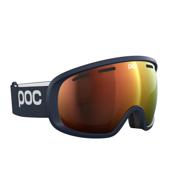 Lyžařské brýle POC Fovea Apatite Navy/Partly Sunny Orange - 2025/26