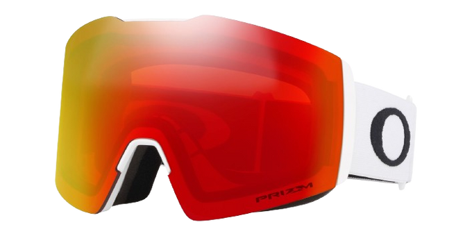 Lyžařské brýle Oakley Fall Line L Matte White/Prizm Snow Torch Iridium - 2025/26