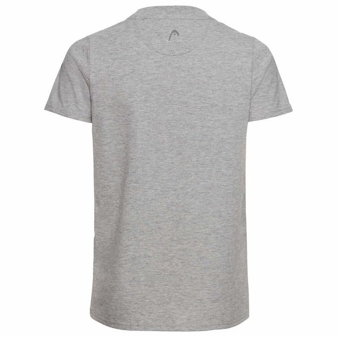 Tričko HEAD Race T-shirt Junior Grey - 2020/21