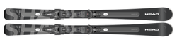 Sjezdové lyže HEAD V-Shape E-V10 + Protector PR 11 GW BR. 95 [P] Matt Black - 2025/26