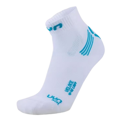 Bežecké ponožky UYN Run Veloce Woman White/Turquoise